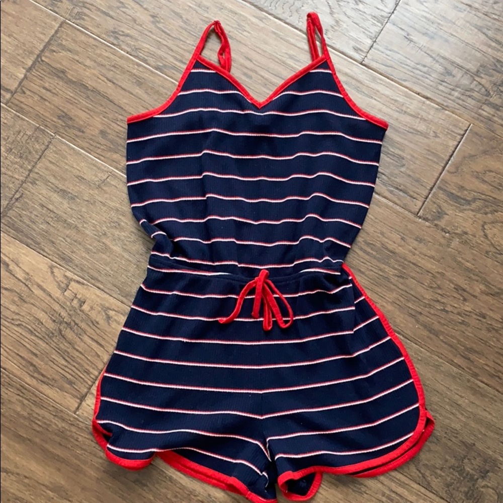 Striped Romper